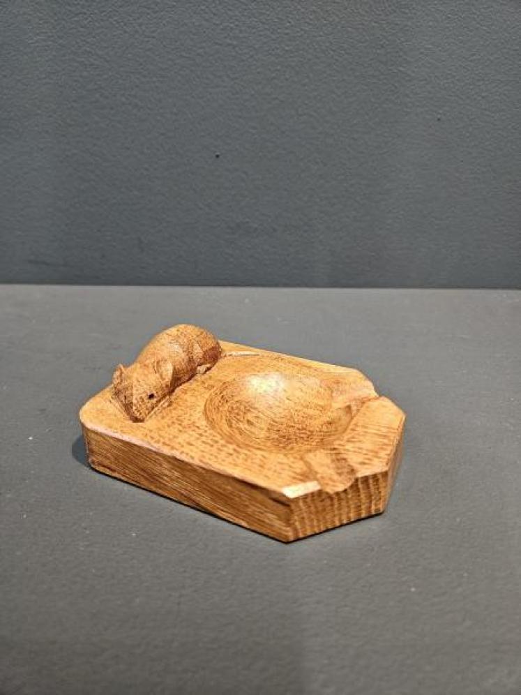 Thompson's of Kilburn Mouseman Ashtray - Image 1