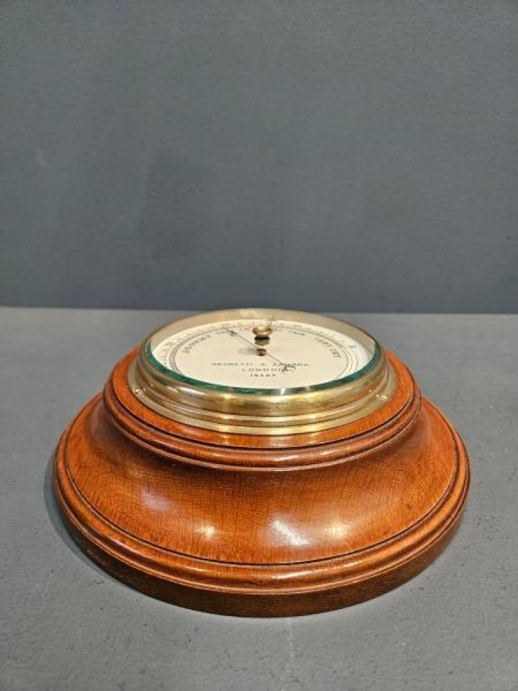 Negretti & Zambra Oak Cased Barometer - Image 5