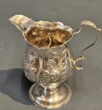 George III Silver Cream Jug