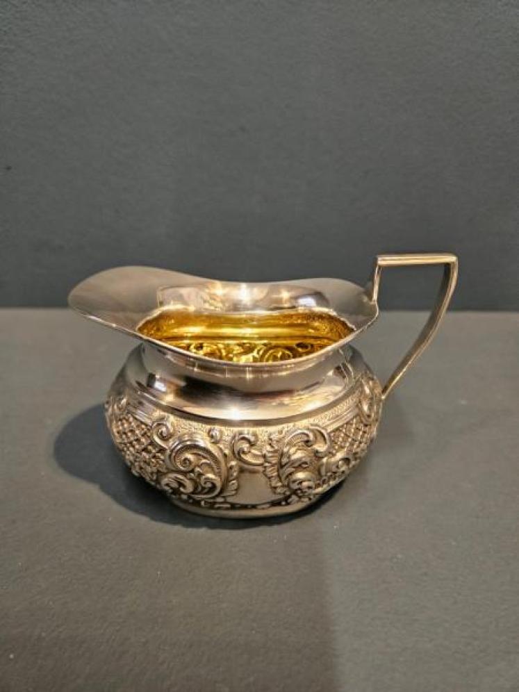 Edwardian Silver Cream Jug - Image 1