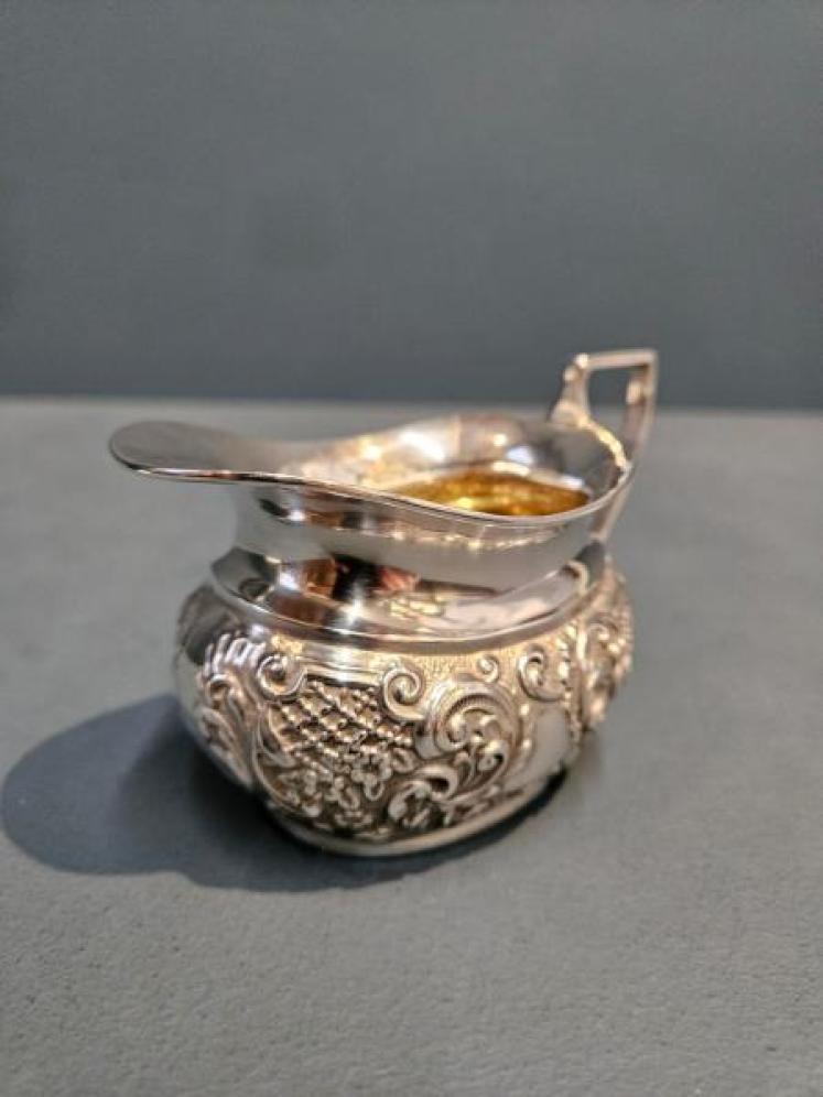 Edwardian Silver Cream Jug - Image 2