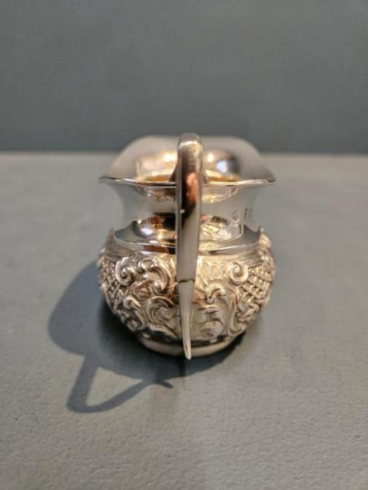 Edwardian Silver Cream Jug - Image 3