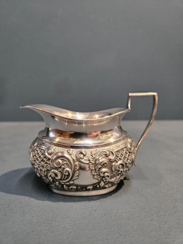 Edwardian Silver Cream Jug - Image 7