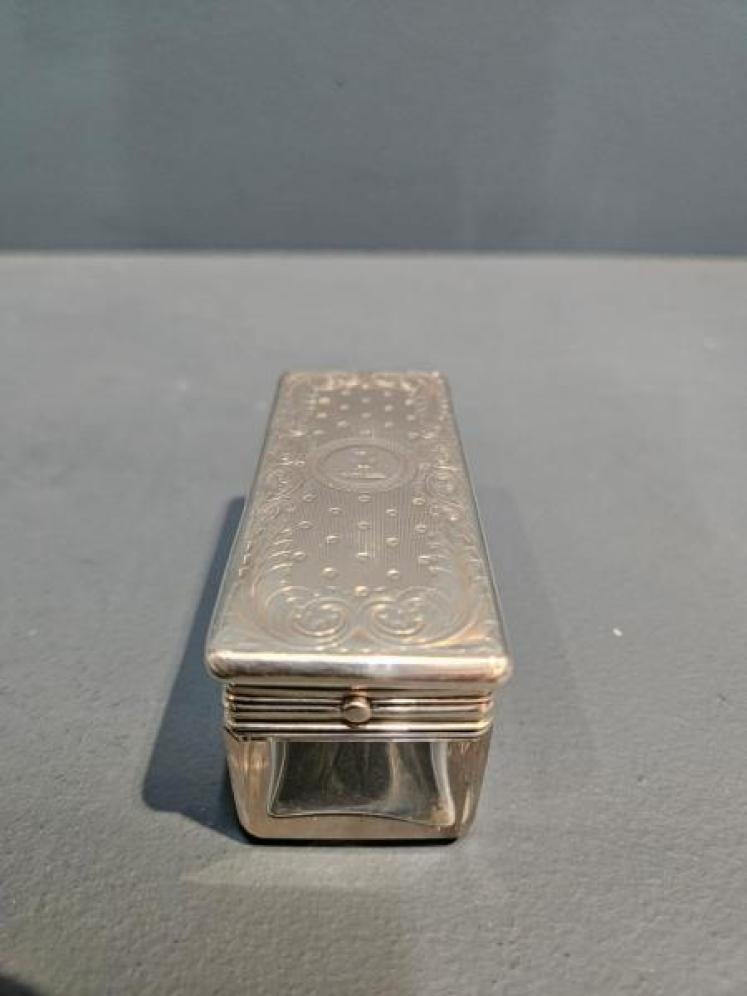 Victorian Silver Travelling Inkwell - Image 2