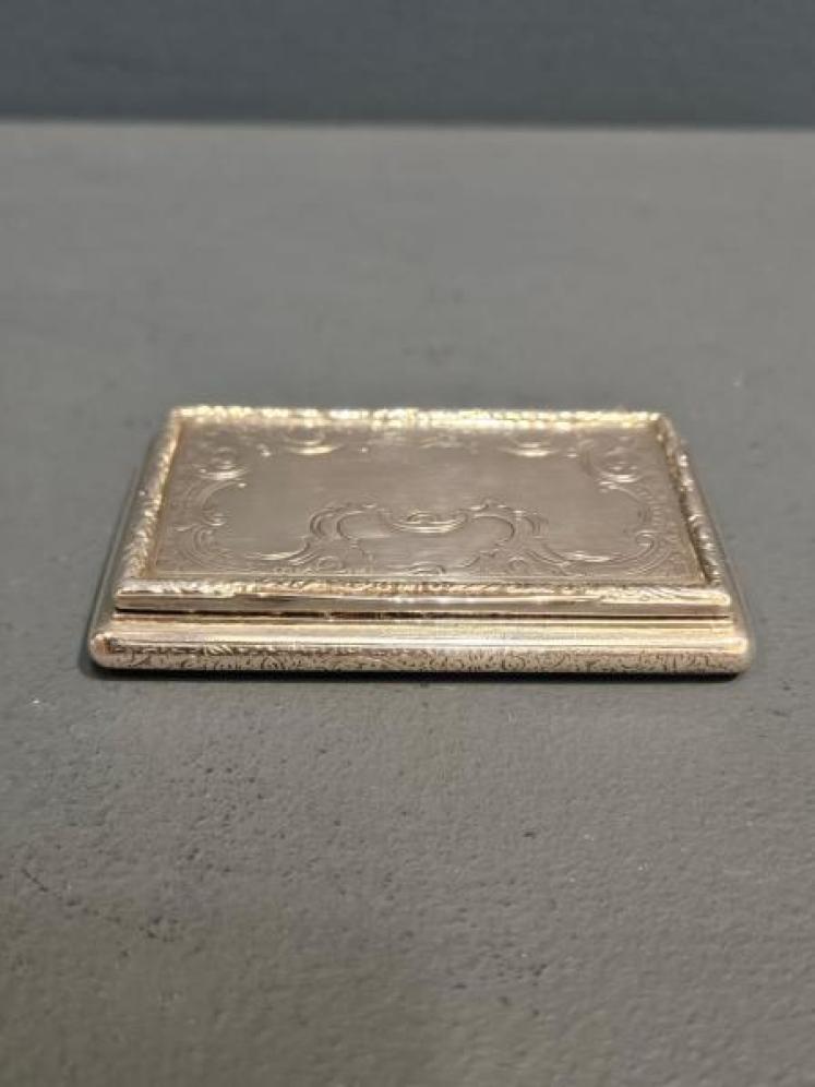 Austrian Victorian Period Silver Card Case - Image 1