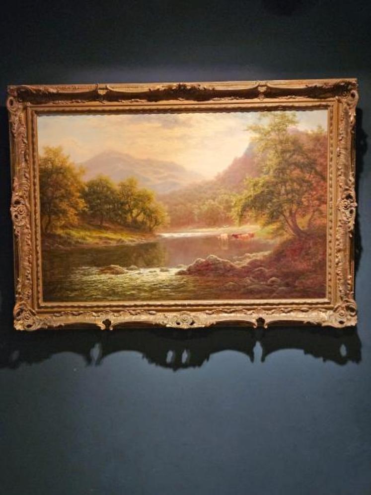 William Mellor Oil on Canvas On The Dee - Image 1