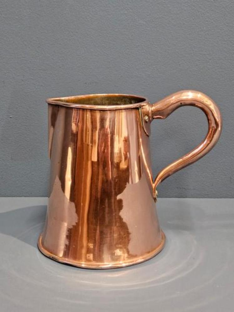 George III Copper Ale Jug - Image 2
