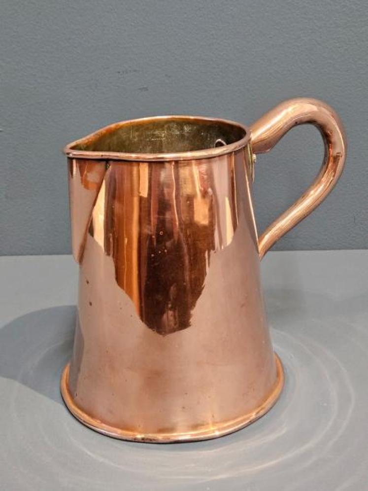 George III Copper Ale Jug - Image 3