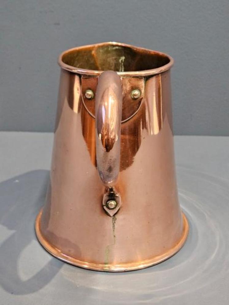 George III Copper Ale Jug - Image 4