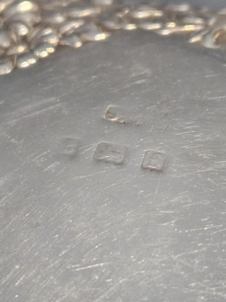 Edwardian Silver Purse with Daisy Design - Image 3