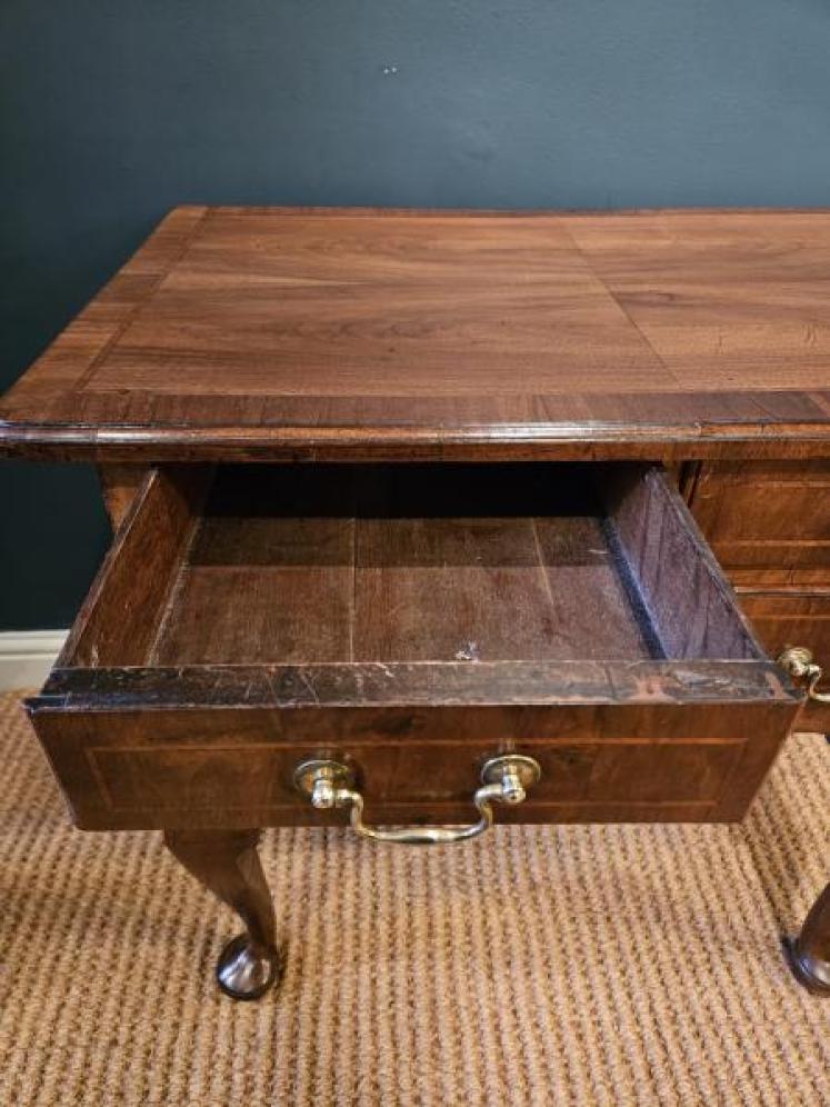 George I Walnut Lowboy - Image 4