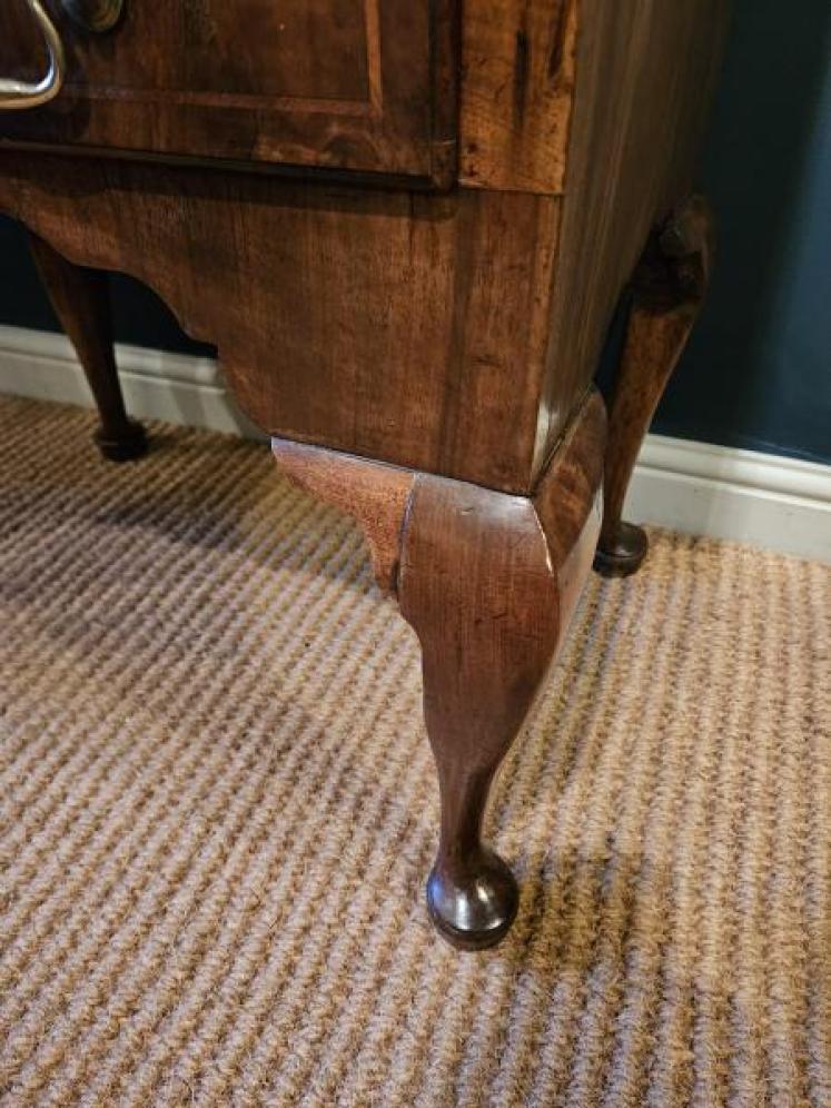 George I Walnut Lowboy - Image 6