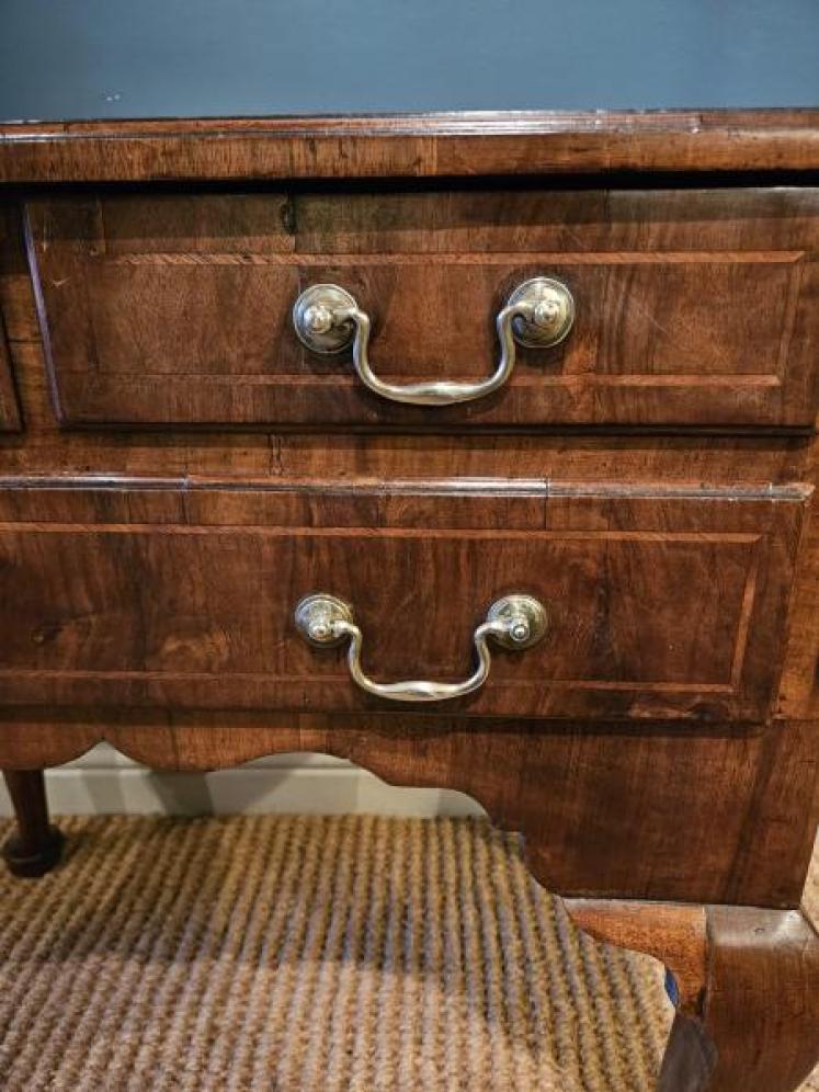 George I Walnut Lowboy - Image 7