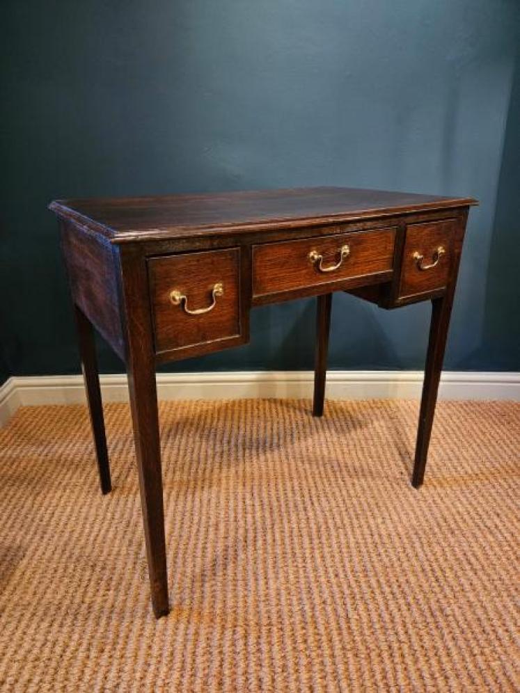 George III Oak Side Table - Image 5