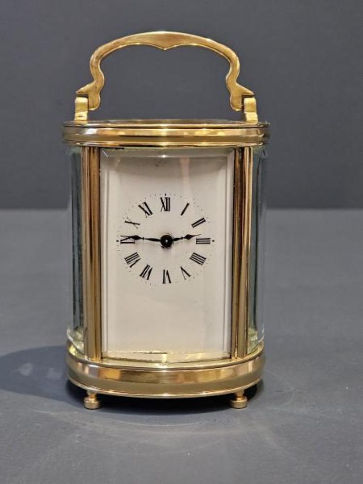 Victorian 8 Day Miniature Carriage Clock - Image 1
