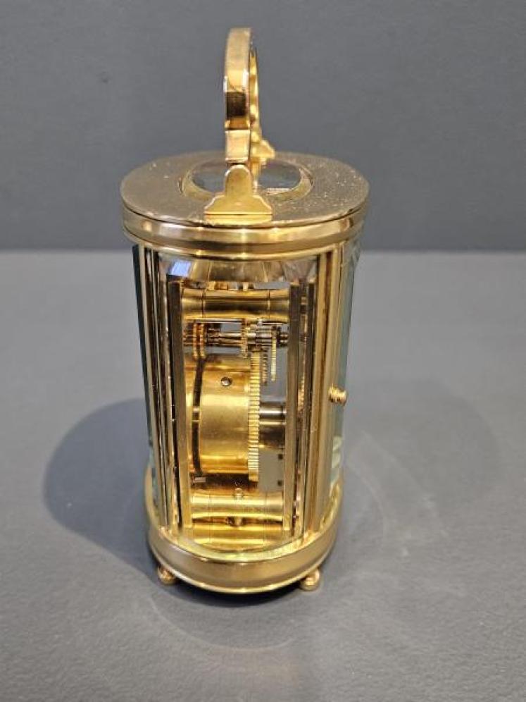 Victorian 8 Day Miniature Carriage Clock - Image 2