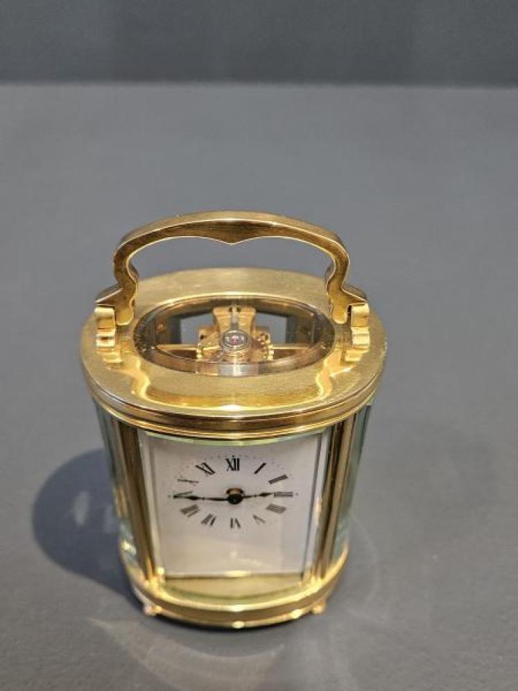 Victorian 8 Day Miniature Carriage Clock - Image 3