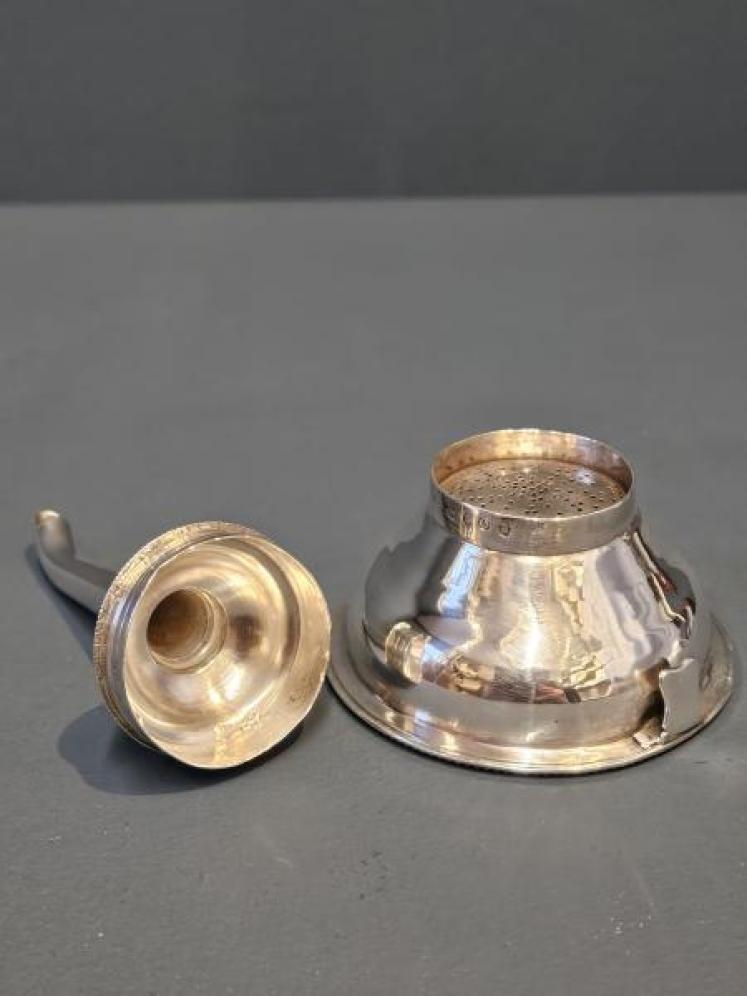 Fine Regency Silver Wine Funnel - Image 5
