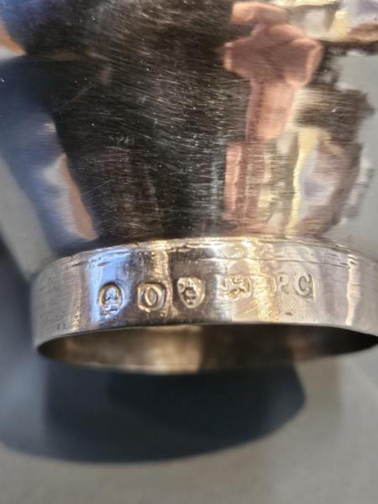 Fine Regency Silver Wine Funnel - Image 6