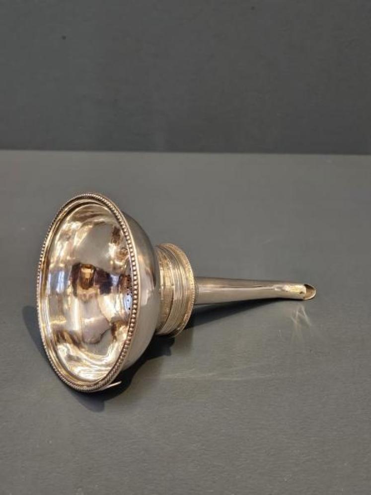 Fine Regency Silver Wine Funnel - Image 7