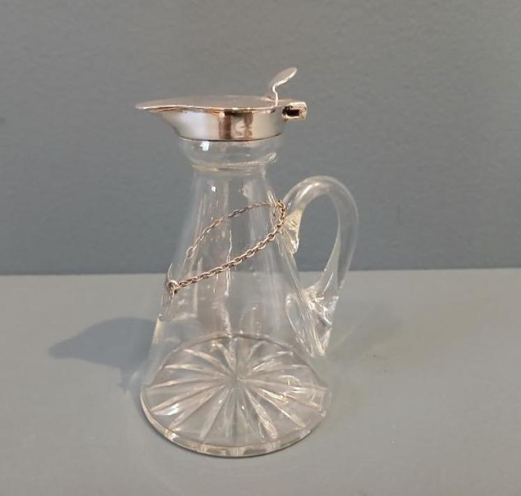 George V Silver Whisky Noggin & Label - Image 4