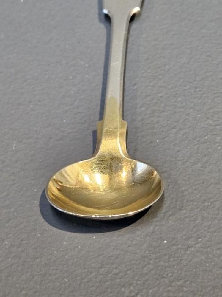 Pair of Early Victorian Newcastle Silver Spoons - Image 2