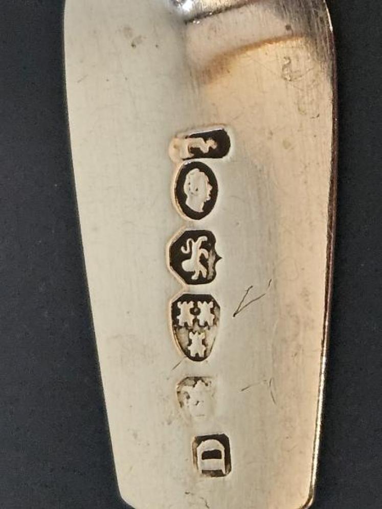 Pair of Early Victorian Newcastle Silver Spoons - Image 5
