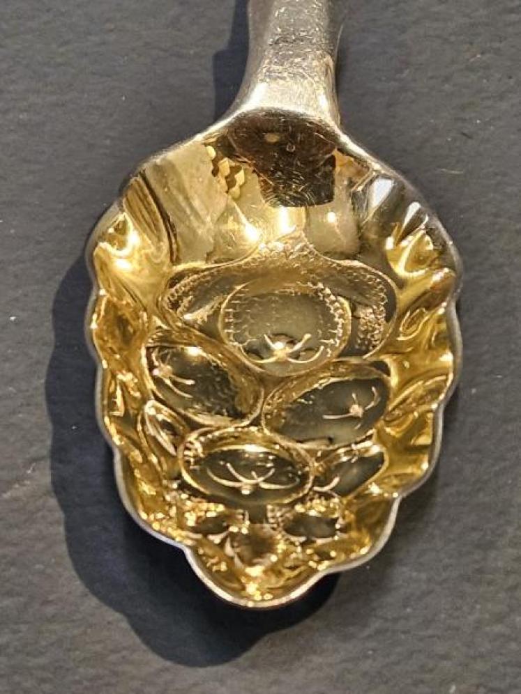 William IV Silver Berry Spoon - Image 2