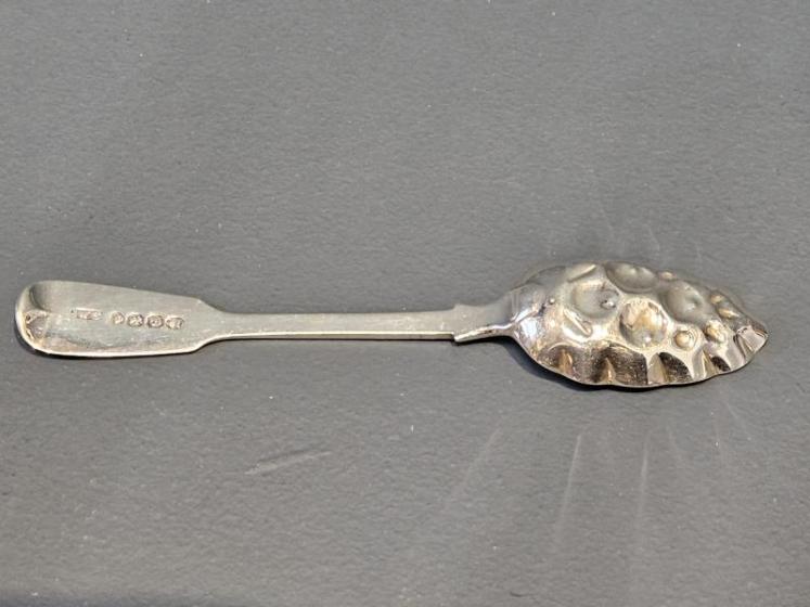 William IV Silver Berry Spoon - Image 5