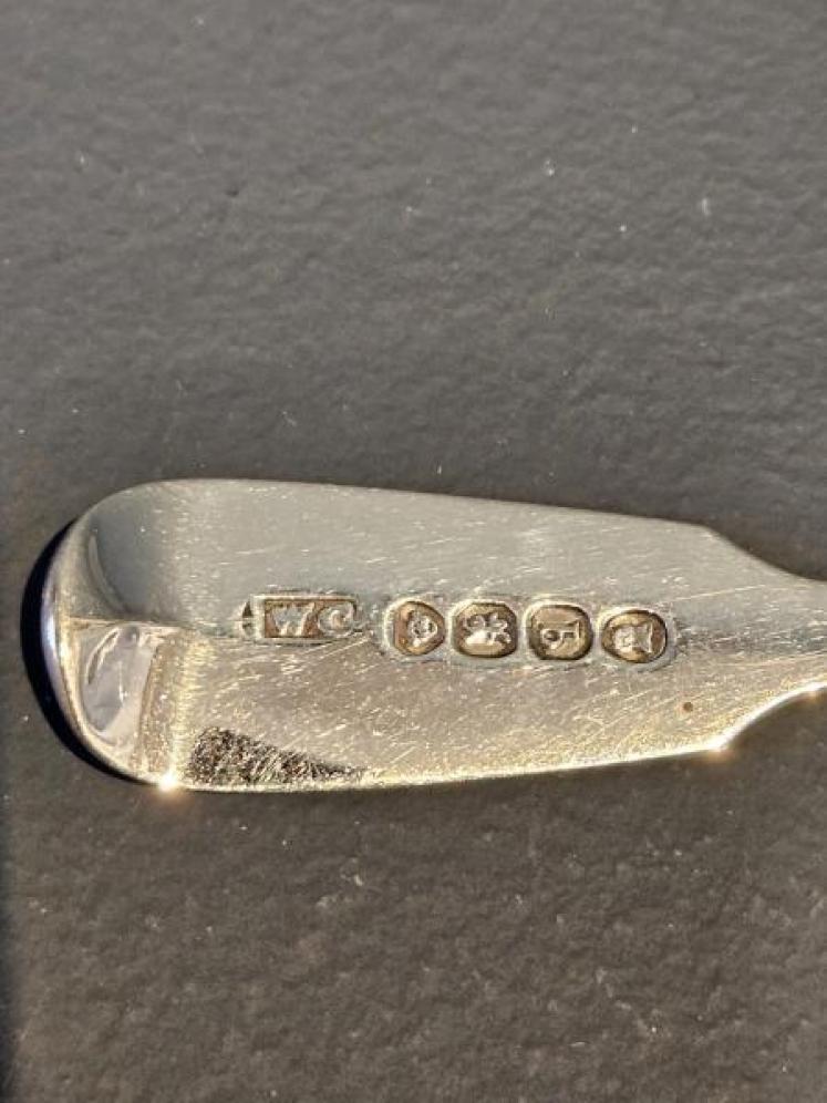 William IV Silver Berry Spoon - Image 6
