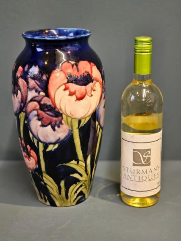 Large Moorcroft Big Poppy Vase  - Image 4