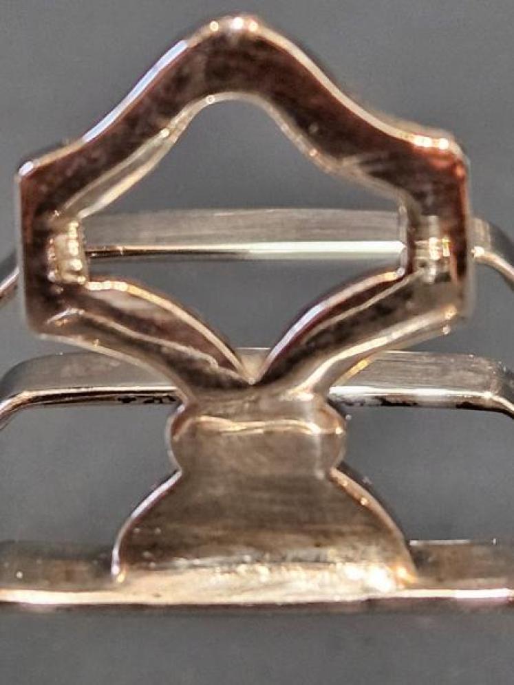 George V Silver Toast Rack - Image 5