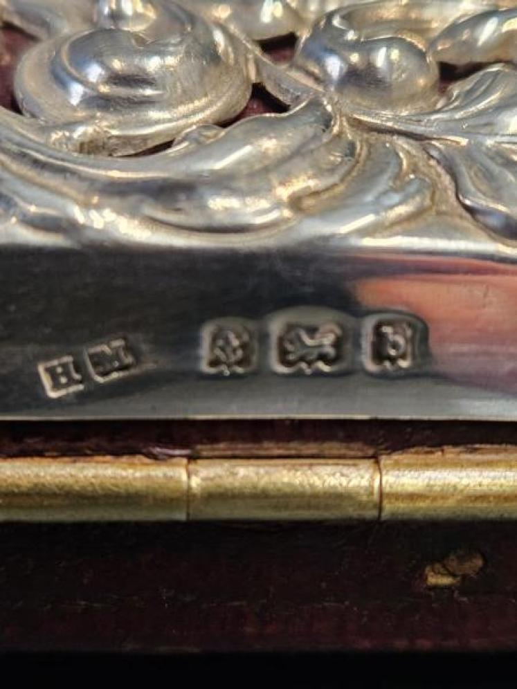 Victorian Silver Pocket Barometer Case with Barometer - Image 6