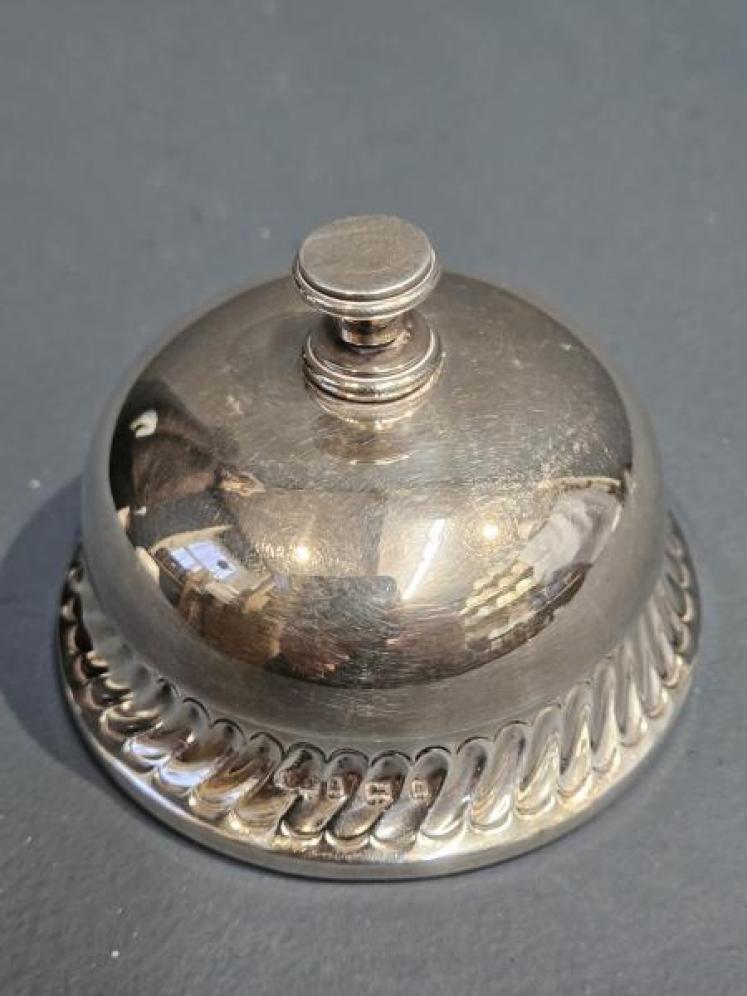 Victorian Silver Counter Bell - Image 2