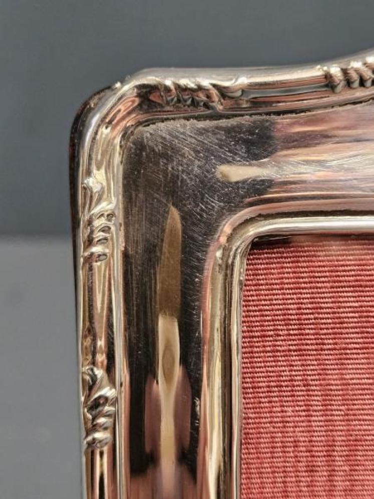 George V Silver Photo Frame by Henry Matthews - Image 2