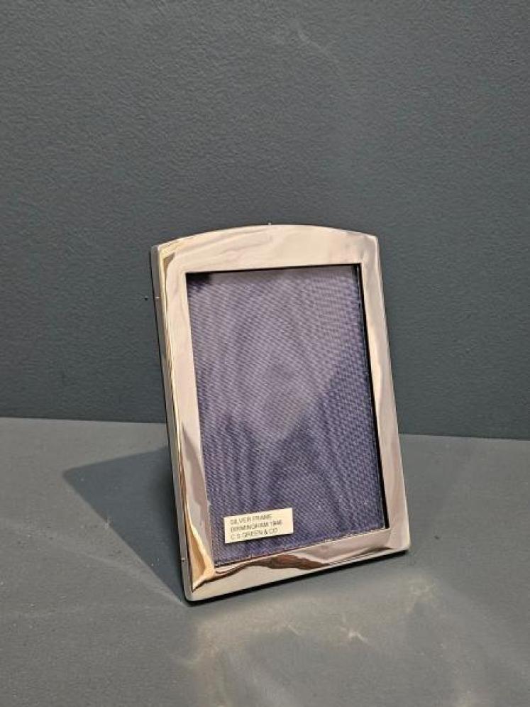 Silver Arched Top Photo Frame - Image 1