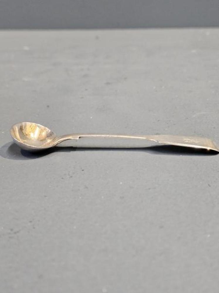 Early Victorian Condiment Spoon - Image 1