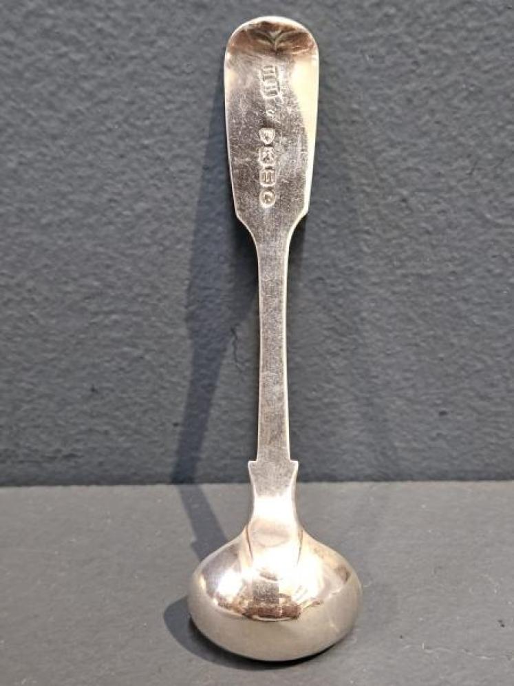 Early Victorian Condiment Spoon - Image 5