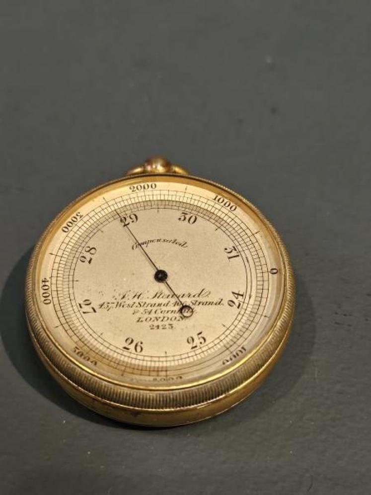 Victorian Pocket Barometer and Compass Combination - Image 2