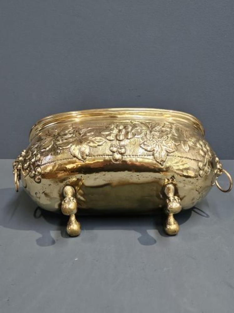 Victorian Brass Planter - Image 7