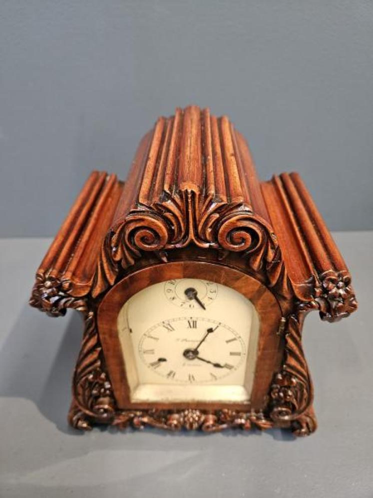 Thomas Percival London Verge Escapement Miniature Georgian Bracket Clock - Image 3