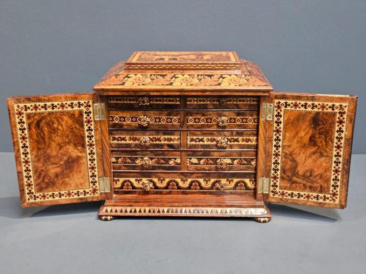 Outstanding Victorian Tunbridge Ware Box - Image 2