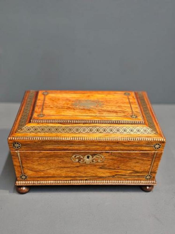 Regency Rosewood Sewing Box - Image 2