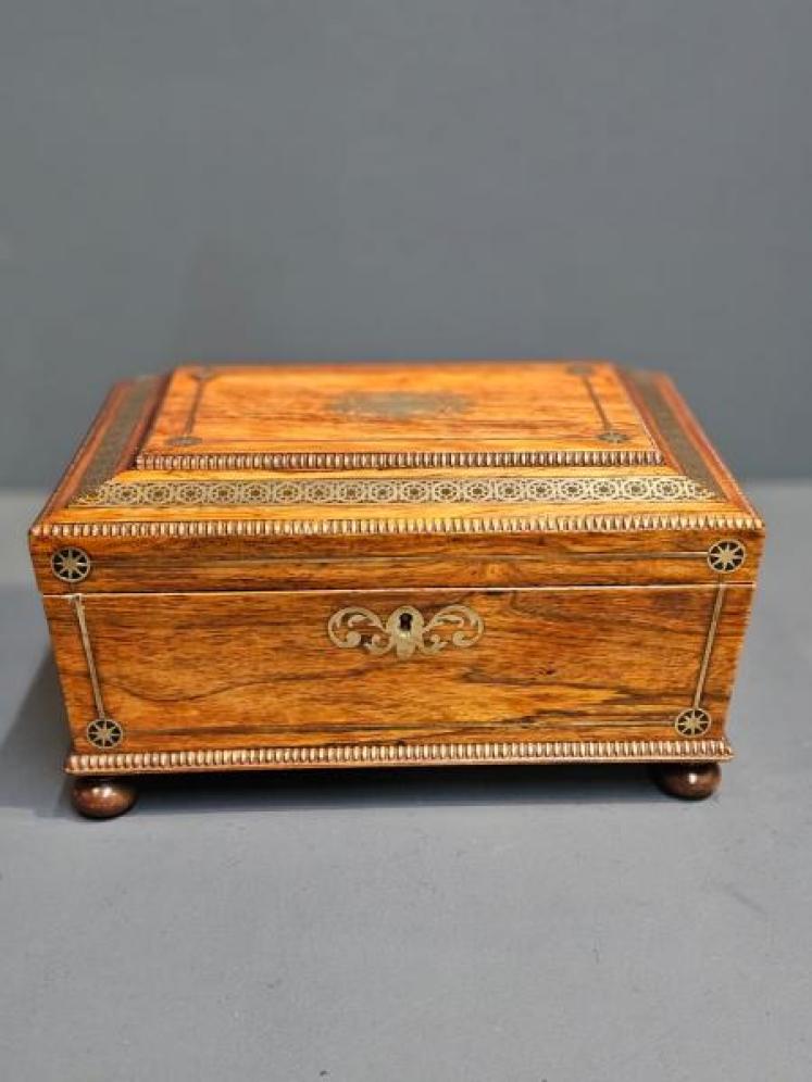 Regency Rosewood Sewing Box - Image 5