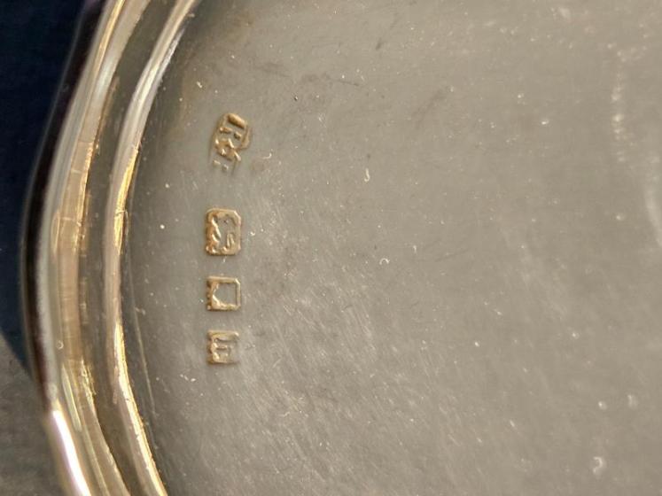 George V Silver Sovereign Tray - Image 2