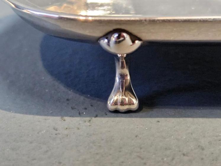 George V Silver Sovereign Tray - Image 3