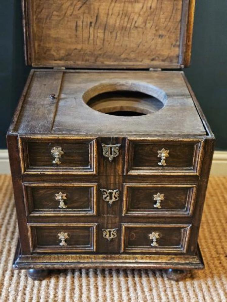Georgian Oak Close Stool - Image 5