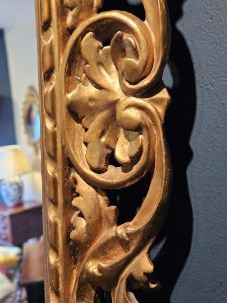 Victorian Timber Gilt Florentine Mirror - Image 3
