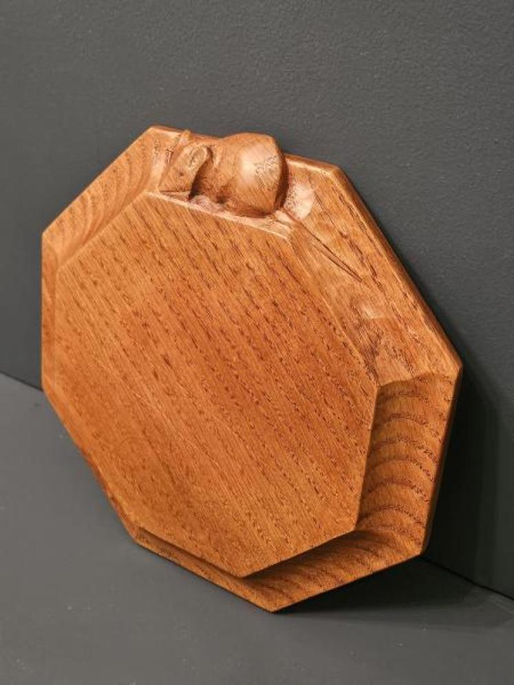 Old Mouseman Teapot Stand - Image 2