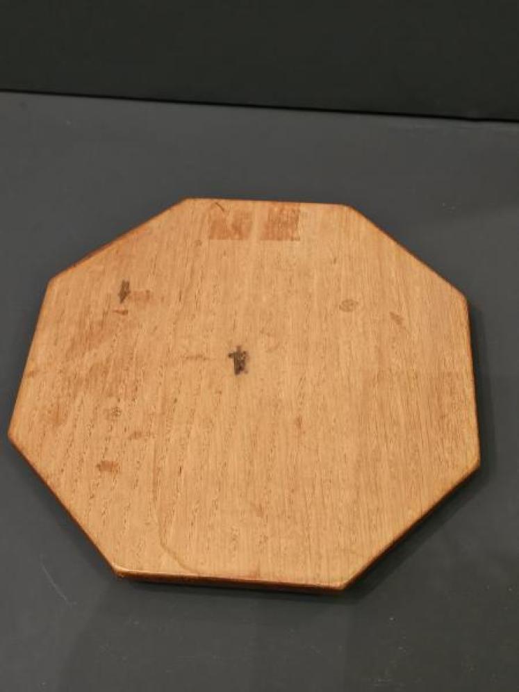 Old Mouseman Teapot Stand - Image 4